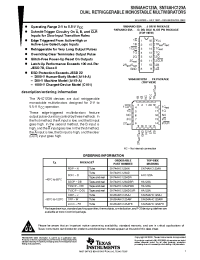 Datasheet 5962-9860801QEA manufacturer TI